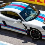 Porshe cayman s jazda